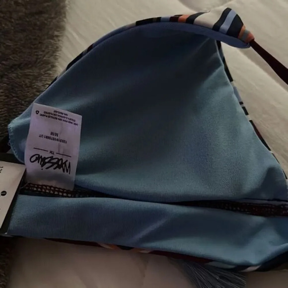 Massimo Chevron Bikini Top Size Medium NWT - Picture 6 of 6